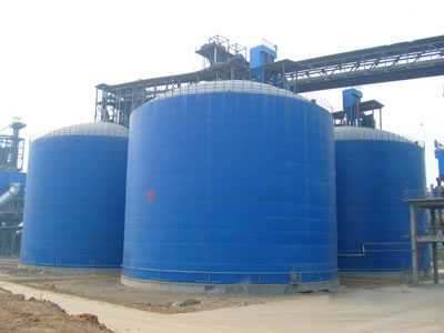 永平水泥钢板库改造