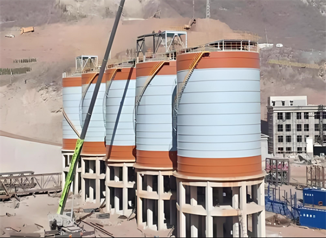 永平高架钢板仓